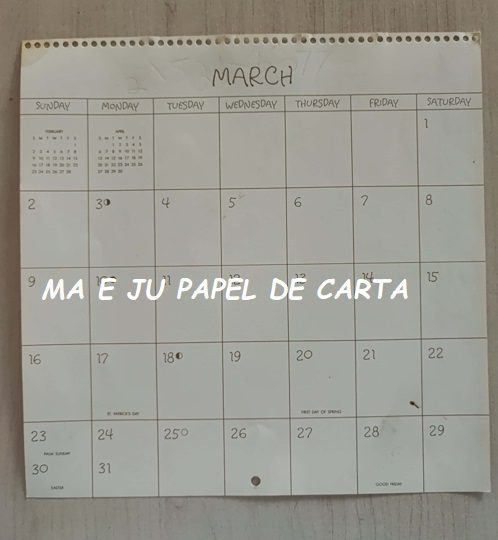 CALENDÁRIO ANO 1986 DA COLEÇÃO BETSEY CLARK HALLMARK – CL07 - Imagem 9