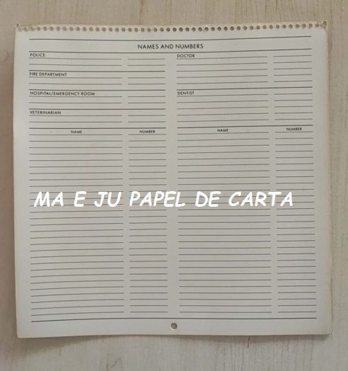CALENDÁRIO ANO 1986 DA COLEÇÃO BETSEY CLARK HALLMARK – CL07 - Imagem 29