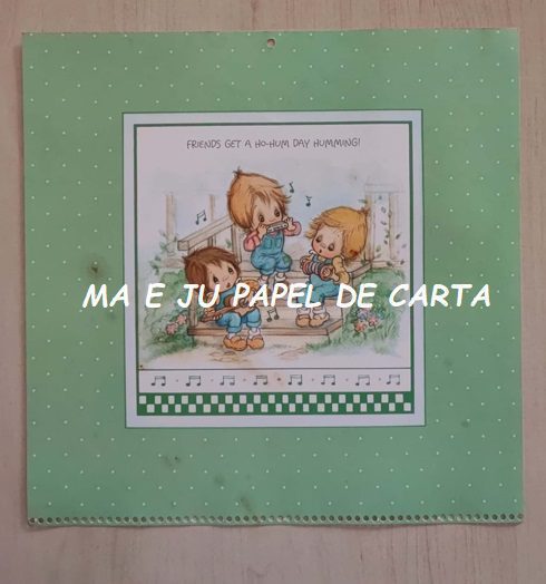 CALENDÁRIO ANO 1986 DA COLEÇÃO BETSEY CLARK HALLMARK – CL08 - Imagem 18