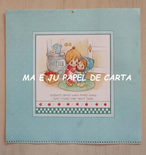 CALENDÁRIO ANO 1986 DA COLEÇÃO BETSEY CLARK HALLMARK – CL08 - Imagem 24