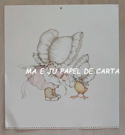 CALENDÁRIO ANO 1976 DA COLEÇÃO SUNBONNET CHARMERS – CL73 - Imagem 18