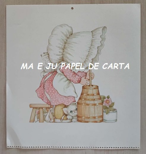 CALENDÁRIO ANO 1976 DA COLEÇÃO SUNBONNET CHARMERS – CL73 - Imagem 20