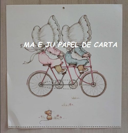 CALENDÁRIO ANO 1976 DA COLEÇÃO SUNBONNET CHARMERS – CL73 - Imagem 22