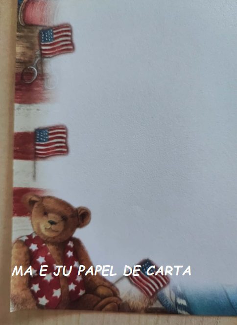 BICHINHO BEAR FOLHA AVULSA IMPORTADA = BI244 - Imagem 2