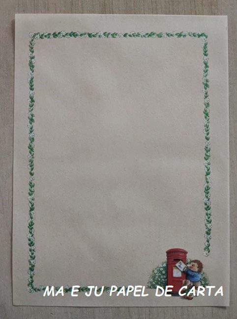 BICHINHO CONJUNTO IMPORTADO = PAPEL + ENVELOPE – BI174 - Imagem 2