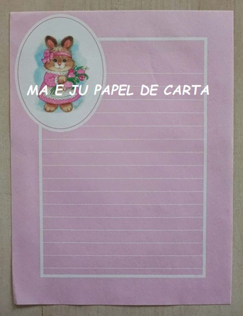 BICHINHO CONJUNTO IMPORTADO = PAPEL + ENVELOPE – BI184 - Imagem 2