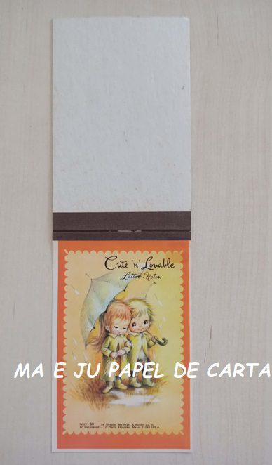 MENININHAS CUTE ‘N’ LOVABLE CONJUNTO IMPORTADO = CAPA + PAPEL – MEN590 - Imagem 3
