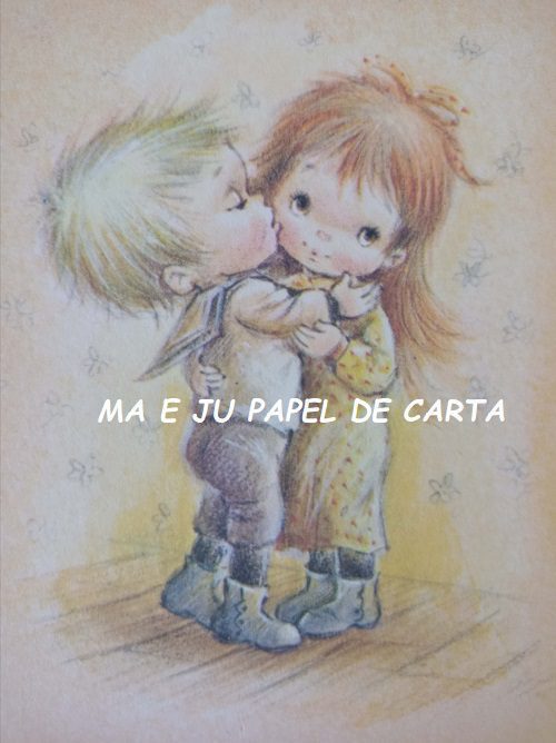 MENININHAS CUTE ‘N’ LOVABLE CONJUNTO IMPORTADO = CAPA + PAPEL – MEN594 - Imagem 7