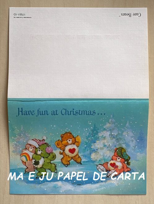 URSINHOS CARINHOSOS CONJUNTO IMPORTADO = PAPEL + ENVELOPE + CARTÃO – UC106 - Imagem 5