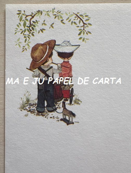 HOLLY HOBBIE CONJUNTO IMPORTADO = PAPEL + ENVELOPE – HH680 - Imagem 3