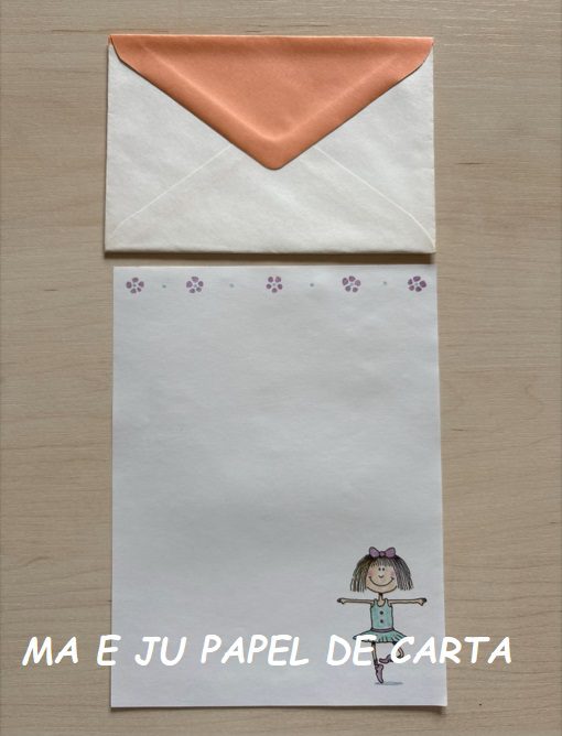 MENININHAS CONJUNTO IMPORTADO = PAPEL + ENVELOPE – MEN1480