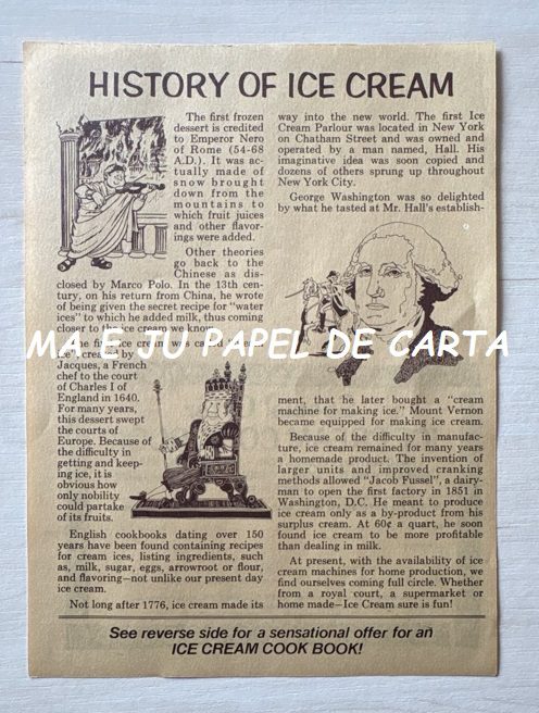 MENININHAS ICE CREAM CONJUNTO IMPORTADO = CAPA + PAPEL + ENVELOPE – MEN1483 - Imagem 4