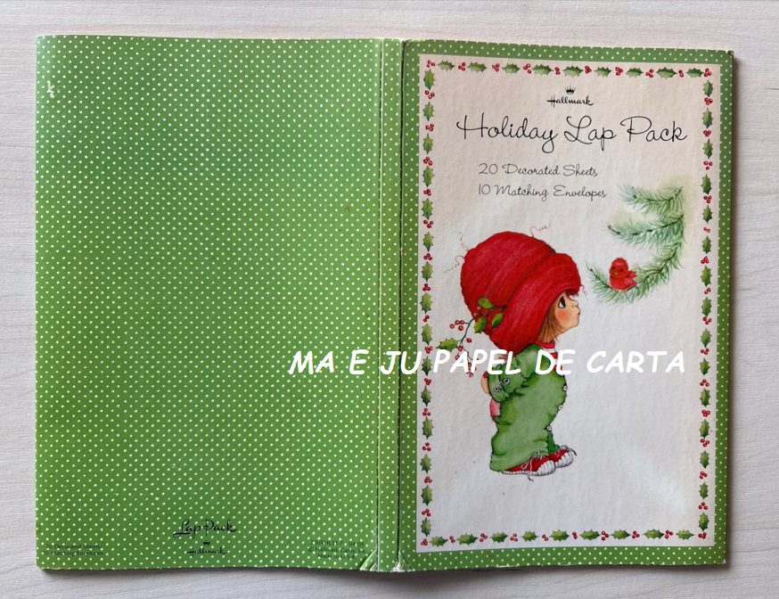 MENININHAS MUFFIN CONJUNTO IMPORTADO HALLMARK = CAPA + PAPEL + ENVELOPE – MEN1484 - Imagem 4