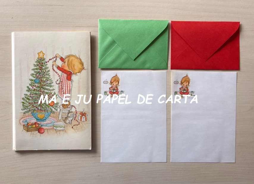 BETSEY CLARK CONJUNTO IMPORTADO = CAPA + 2 PAPÉIS + 2 ENVELOPES – BC483
