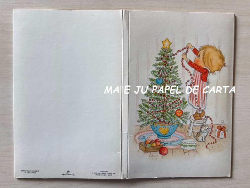 BETSEY CLARK CONJUNTO IMPORTADO = CAPA + 2 PAPÉIS + 2 ENVELOPES – BC483 - Imagem 4