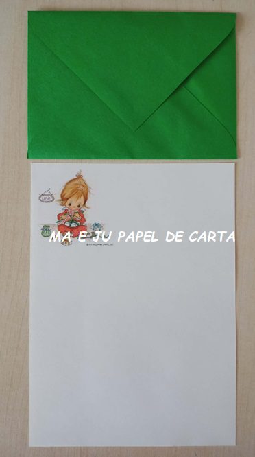 BETSEY CLARK CONJUNTO IMPORTADO = CAPA + 2 PAPÉIS + 2 ENVELOPES – BC483 - Imagem 10
