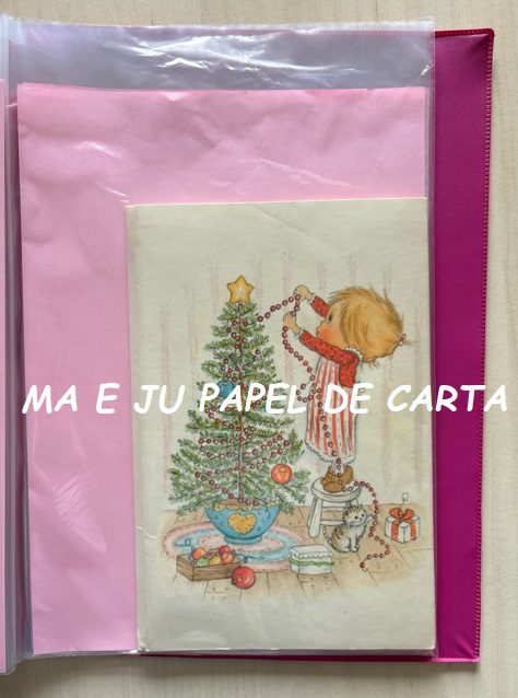 BETSEY CLARK CONJUNTO IMPORTADO = CAPA + 2 PAPÉIS + 2 ENVELOPES – BC483 - Imagem 14