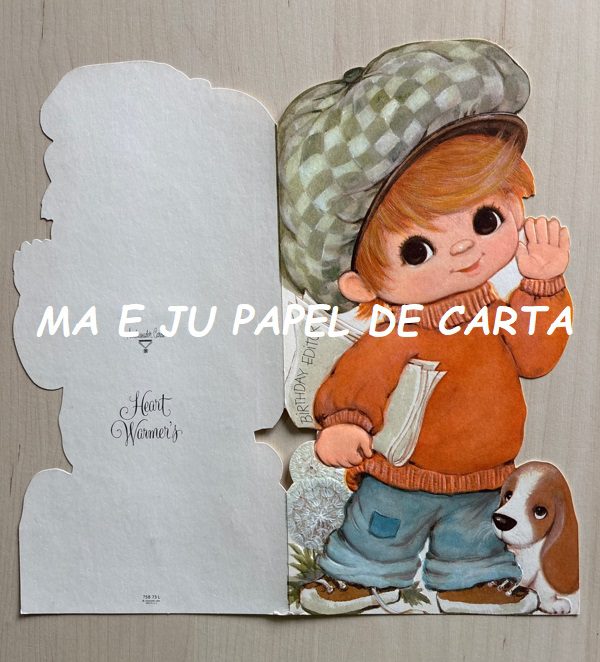 MENININHAS BIG CARTÃO IMPORTADO = MEN1473 - Imagem 3