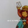 HOLLY HOBBIE CONJUNTO IMPORTADO = PAPEL + ENVELOPE - HH162 - Image 4