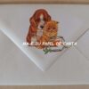 BICHINHO CAT CONJUNTO IMPORTADO = PAPEL + ENVELOPE – BI98 - Image 4
