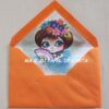 MENININHAS LADY'S FAN CONJUNTO IMPORTADO = PAPEL + ENVELOPE – MEN142 - Image 3