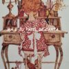 HOLLY HOBBIE FOLHA DECORADA SCRAPBOOKING IMPORTADA = HH231 - Image 2