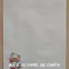 BICHINHO CAT FOLHA AVULSA IMPORTADA = PAPEL + ENVELOPE – BI279