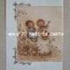 MARY HAMILTON FOLHA DECORADA SCRAPBOOKING IMPORTADA = MH114