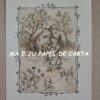 MARY HAMILTON FOLHA DECORADA SCRAPBOOKING IMPORTADA = MH115
