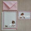 MENININHAS PERT’N’ PRETTY CONJUNTO IMPORTADO = PAPEL + POSTCARD + ENVELOPE – MEN657