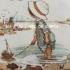 HOLLY HOBBIE FOLHA DECORADA SCRAPBOOKING IMPORTADA = HH266 - Image 2