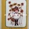 HOLLY HOBBIE FOLHA DECORADA SCRAPBOOKING IMPORTADA = HH267