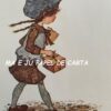 HOLLY HOBBIE FOLHA DECORADA SCRAPBOOKING IMPORTADA = HH278 - Image 2
