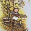 HOLLY HOBBIE FOLHA DECORADA SCRAPBOOKING IMPORTADA = HH277 - Image 2