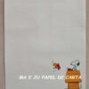 SNOOPY CONJUNTO IMPORTADO = PAPEL + ENVELOPE – SN35 - Image 2