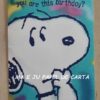 SNOOPY CARTÃO IMPORTADO = SN59