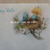 BICHINHO BIRD CONJUNTO IMPORTADO = PAPEL + ENVELOPE – BI541 - Image 3