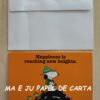 SNOOPY CARTÃO IMPORTADO = SN106