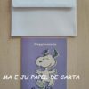 SNOOPY CARTÃO IMPORTADO = SN111