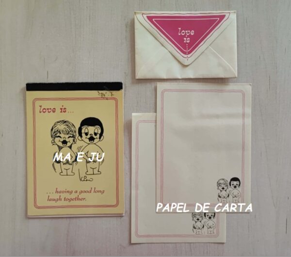 LOVE IS – CONJUNTO IMPORTADO = CAPA + PAPEL – LOV22