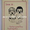 LOVE IS – CONJUNTO IMPORTADO = CAPA + PAPEL – LOV22 - Image 2