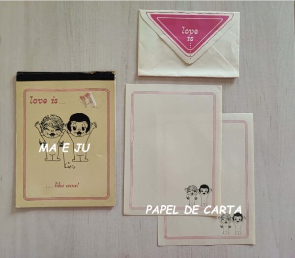 LOVE IS – CONJUNTO IMPORTADO = CAPA + PAPEL – LOV23