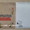 SNOOPY FOLHA DECORADA SCRAPBOOKING IMPORTADA = SN140