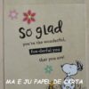 SNOOPY FOLHA AVULSA SCRAPBOOKING IMPORTADA = SN144 - Image 2
