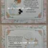 PRECIOUS MOMENTS MINI FOLHA DECORADA SCRAPBOOKING IMPORTADA = PM145