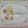 PRECIOUS MOMENTS MINI FOLHA DECORADA SCRAPBOOKING IMPORTADA = PM154 - Image 4