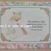 PRECIOUS MOMENTS MINI FOLHA DECORADA SCRAPBOOKING IMPORTADA = PM155 - Image 2