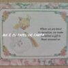 PRECIOUS MOMENTS MINI FOLHA DECORADA SCRAPBOOKING IMPORTADA = PM156 - Image 2