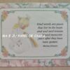 PRECIOUS MOMENTS MINI FOLHA DECORADA SCRAPBOOKING IMPORTADA = PM157 - Image 2