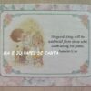 PRECIOUS MOMENTS MINI FOLHA DECORADA SCRAPBOOKING IMPORTADA = PM157 - Image 4